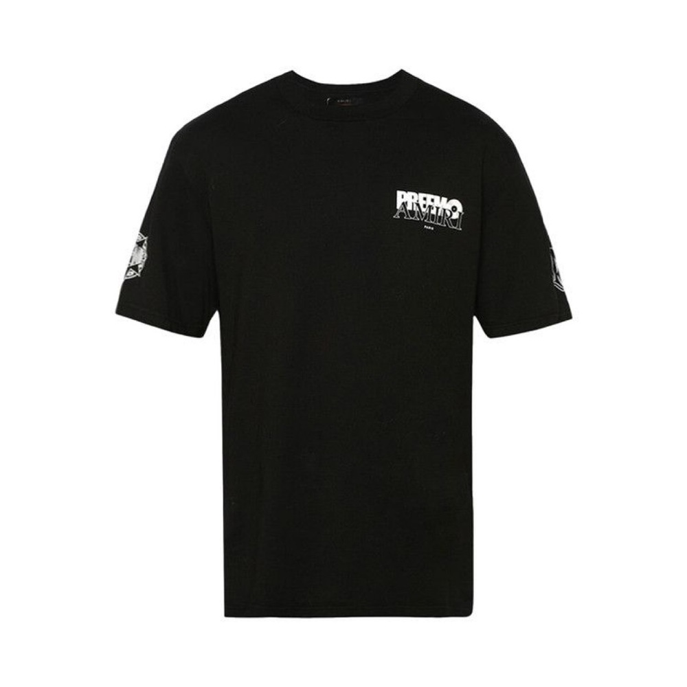 AMIRI Black Graphic Short Sleeve Tee